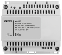 Elvox DIN voeding - 50/60Hz - 100 -240V met 28Vdc 0.6A uitgang voor audio 