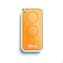 Nice INTI2Y handzender 2-kanaals - 433MHz - Rolling Code - Geel