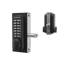 Gatemaster Superlock RVS opschroefslot voor koker 10-30 mm zwart - 2-zijdig mechanisch codeslot