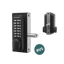 Gatemaster Superlock RVS opschroefslot voor koker 40-60 mm - zwart - 2-zijdig mechanisch codeslot