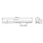Nice Toona- TO4005 lineare armaandrijving  230Vac - draaihekken tot 3m 
