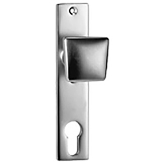 AMF deurknop op schild 495Z - knop 47x45 mm schild 32x156x7 - vast - links en rechts