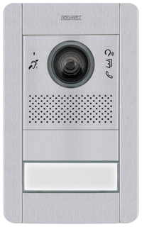 Elvox Pixel SIP audio-video buitenstation - 1 knop - Teleloop 