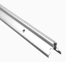 Comunello RVS looprail O-profiel lengte 3 meter ML  voor schuifpoortsysteem
