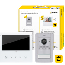 Elvox Pixel K40517G.01 tweedraads audio-video intercomkit - Tab 7S Up - incl.voeding en View app