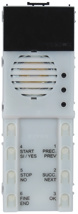 Elvox 1200-1300 tweedraads audio LED module - 2 families - 8 knoppen 