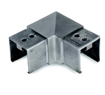 IAM Design Cube RVS316 koppelstuk 40x40 mm hoek 90° 