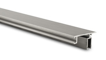 IAM Design aluminium binnenzijde kap Glass U P2 muurbevestiging - 6000mm