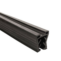 IAM Design Speedyrail rubber 30 meter voor glasdikte 16,76-18 mm - voor buis Ø42,4 mm 