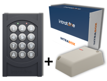 Intratone Intrabox HF mini kit met gecodeerd codeklavier