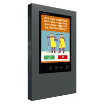 Intratone Intrabox digitaal infobord opbouw + 4G module met update voor 15jr