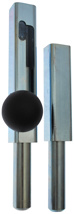 Gatemaster pengrendel voor enkele poortvleugel - voor koker 30 mm