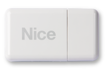 Nice radio WiFi Gateway voor beheer van Nice automatiseringen via MyNice Welcome App 