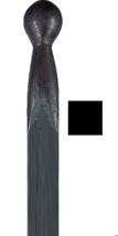 M Label sierspijl vierkant 16 mm lengte 1200 mm SL staal warmgesmeed 