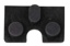 M Label rubber vierkant model voor glasdikte 8 mm (per 2 verpakt)